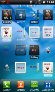 Battery Monitor Widget Resimleri