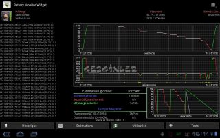 Battery Monitor Widget Resimleri