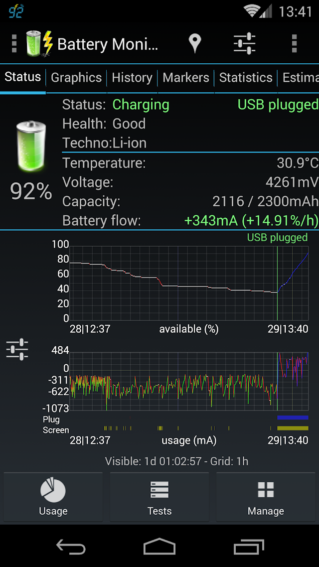 3C Battery Manager Resimleri