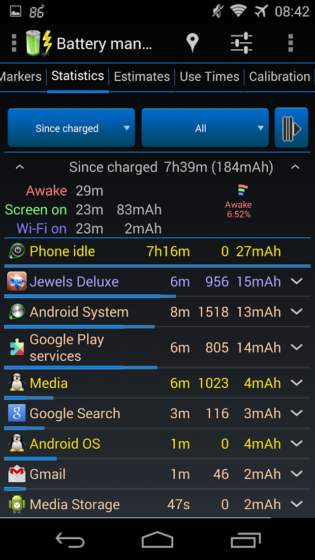 3C Battery Manager Resimleri