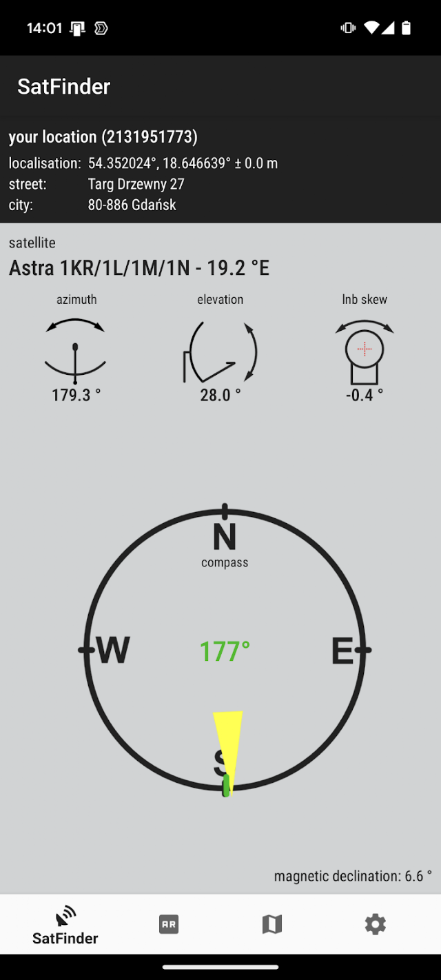 SatFinder Resimleri