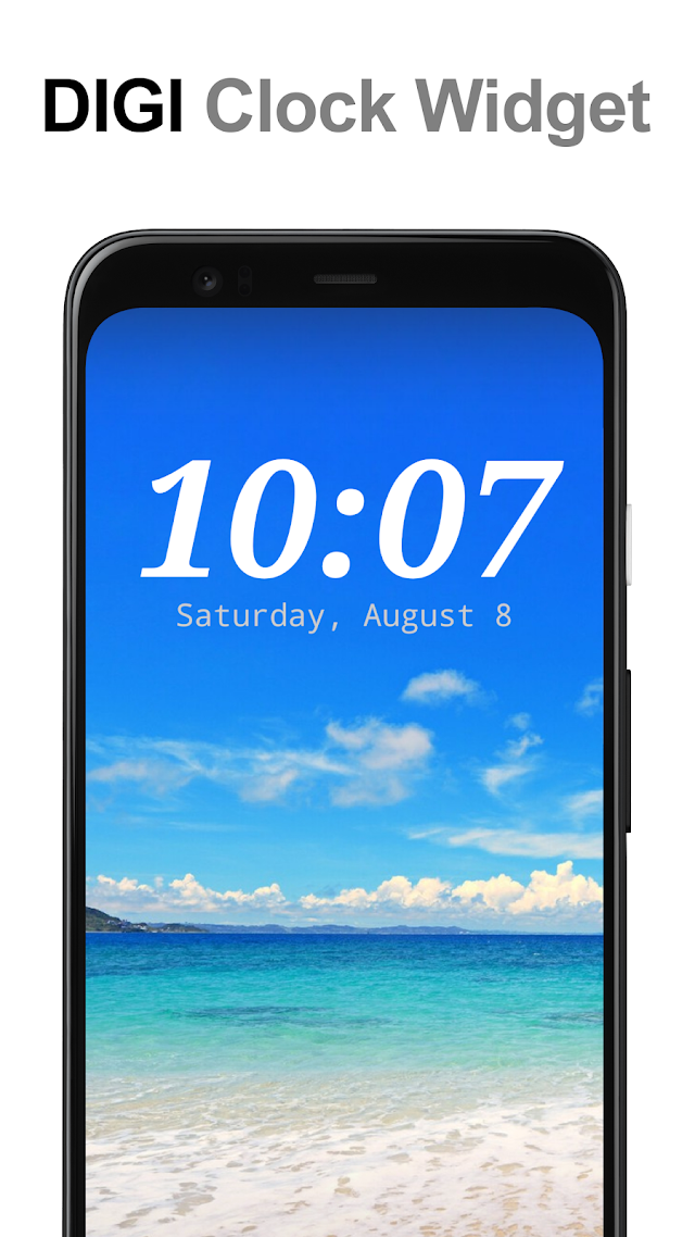 DIGI Saat Widget Resimleri