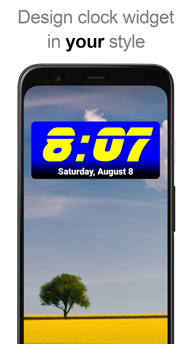 DIGI Saat Widget Resimleri