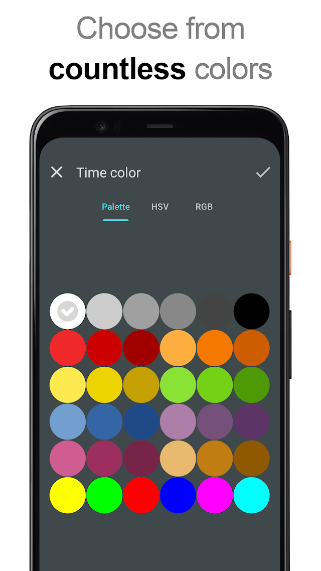 DIGI Saat Widget Resimleri