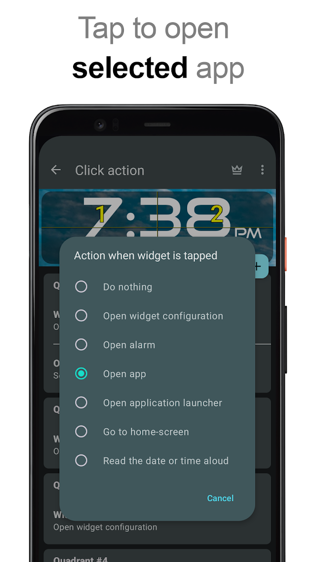 DIGI Saat Widget Resimleri