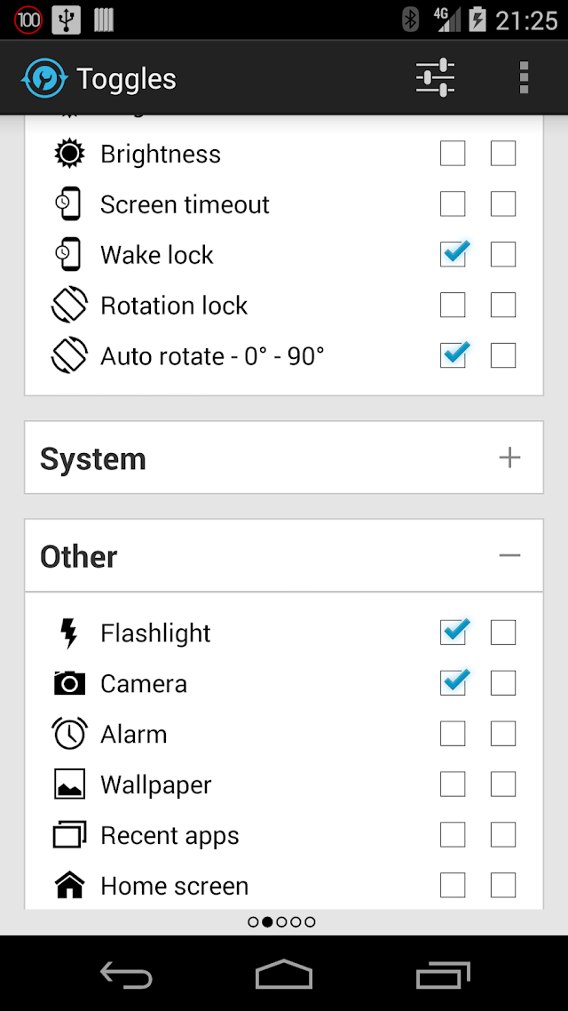 Notification Toggle Resimleri