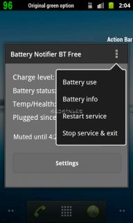 Battery Notifier (Big Text) Resimleri