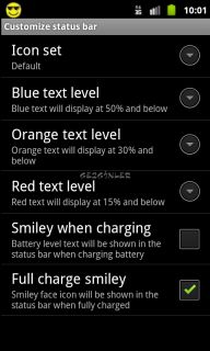 Battery Notifier (Big Text) Resimleri