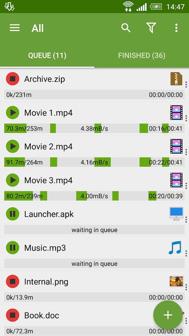 Advanced Download Manager Resimleri