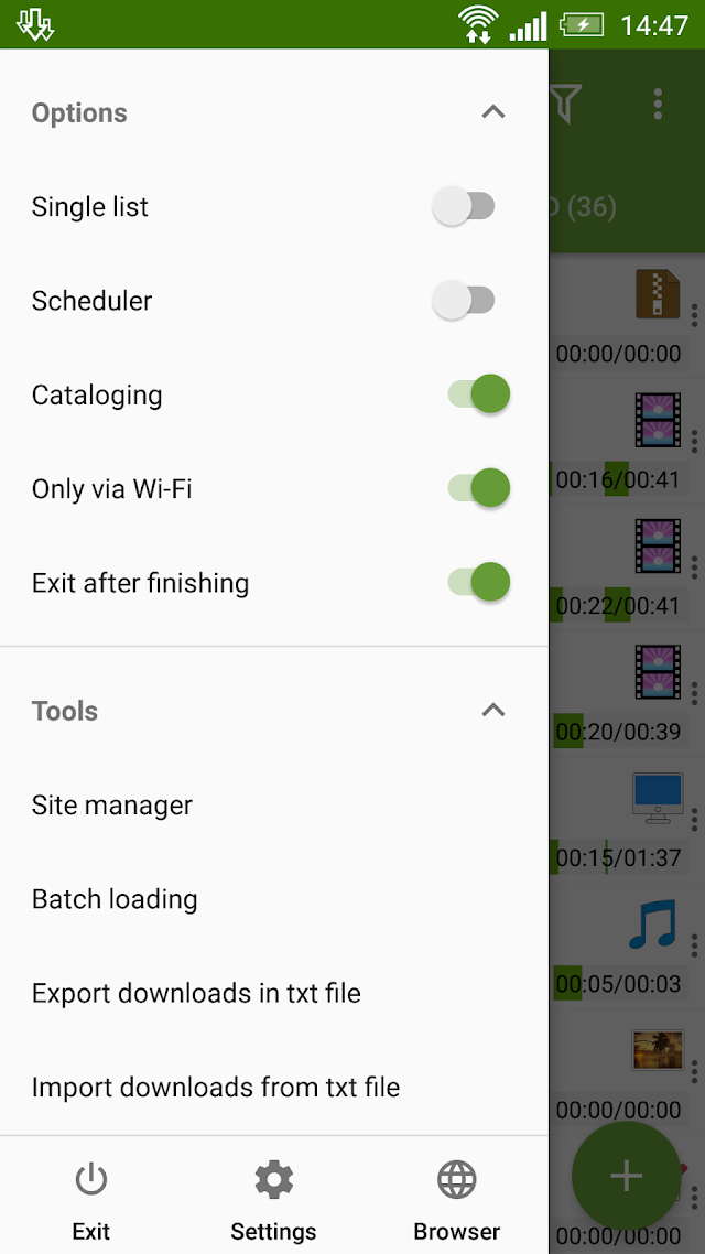 Advanced Download Manager Resimleri
