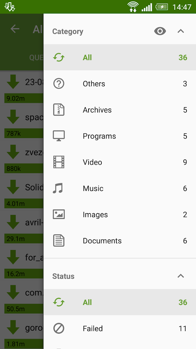 Advanced Download Manager Resimleri