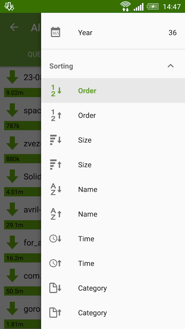 Advanced Download Manager Resimleri