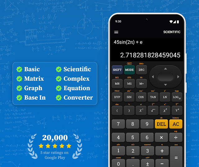 Scientific Calculator Advanced Resimleri