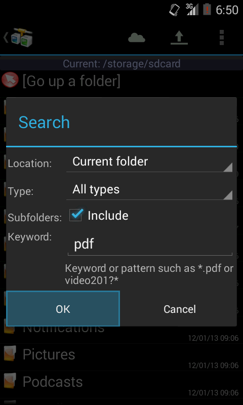 AndFTP (FTP client) Resimleri