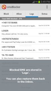 sms Blocker Resimleri