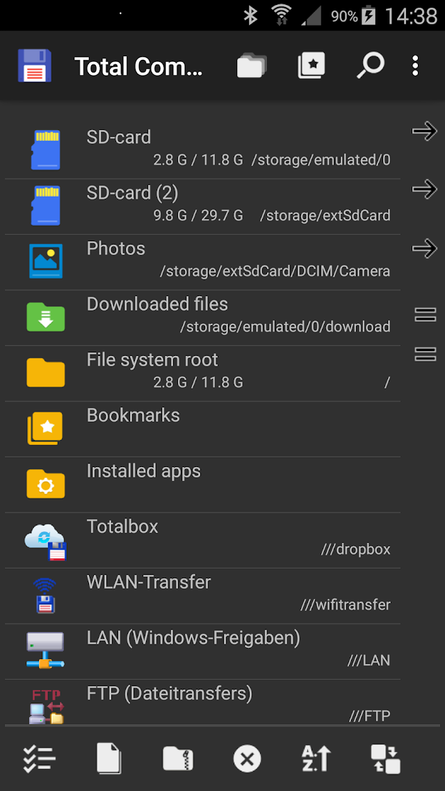 Total Commander - file manager Resimleri