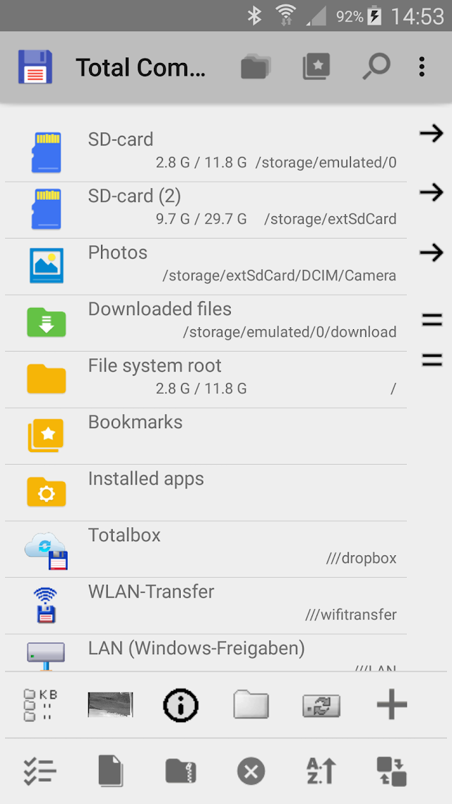 Total Commander - file manager Resimleri