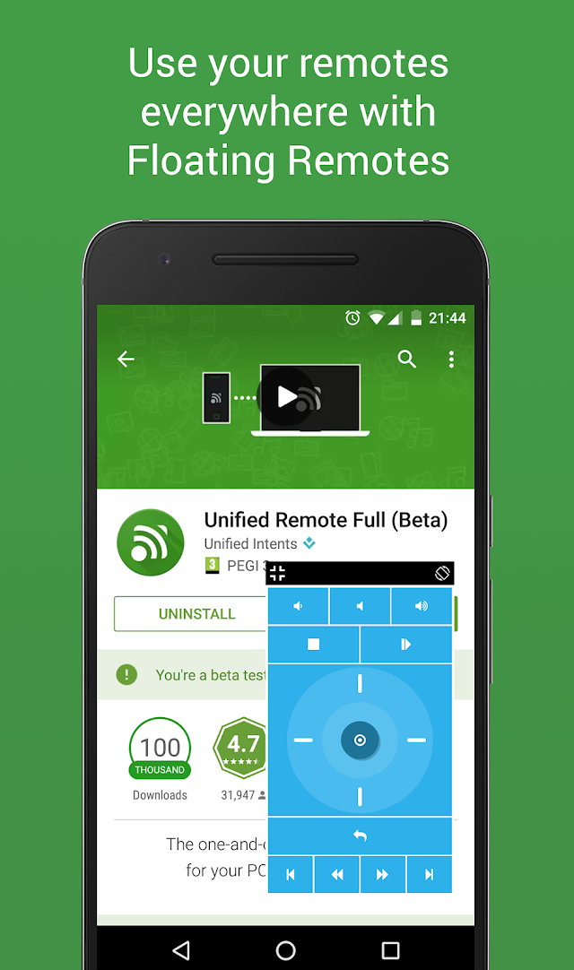 Unified Remote Resimleri