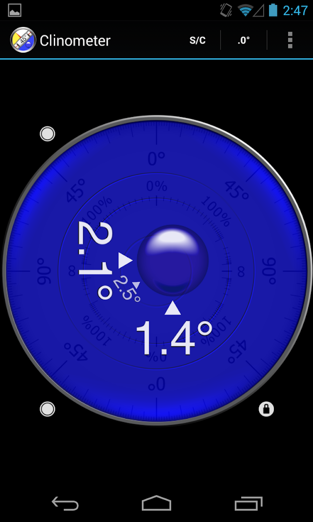 Clinometer + bubble level Resimleri