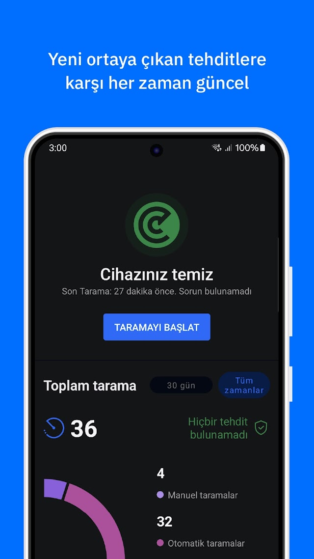 Bitdefender Mobile Security Resimleri