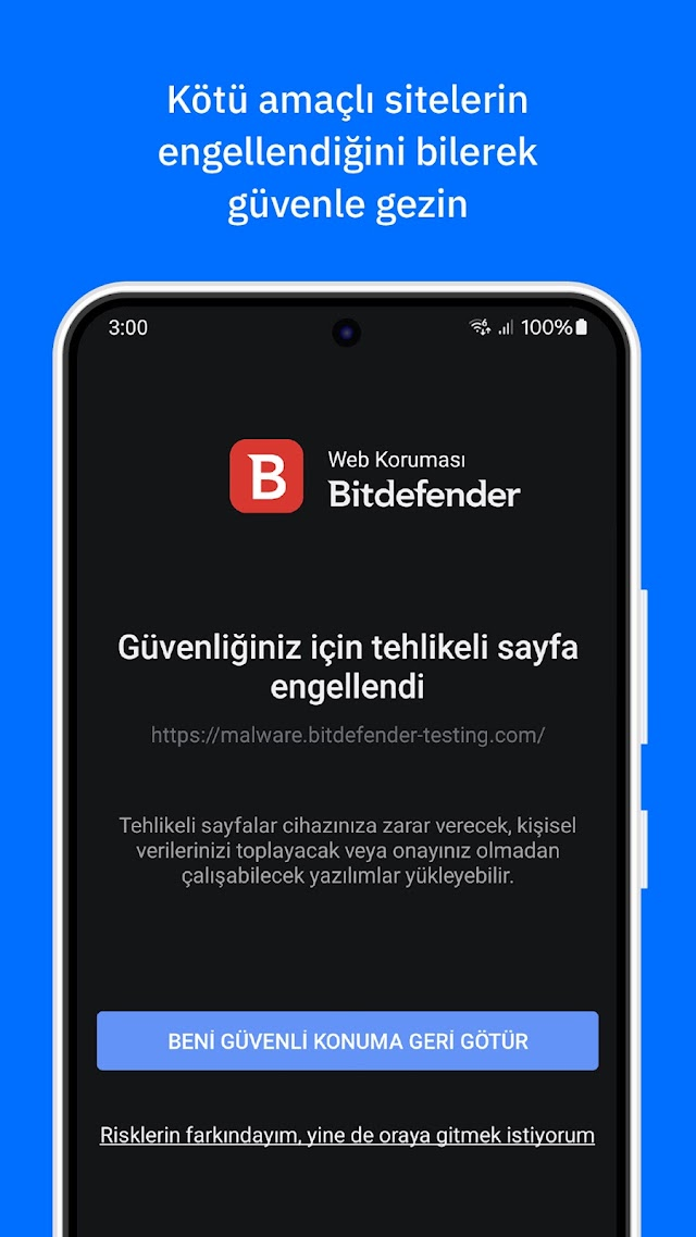Bitdefender Mobile Security Resimleri