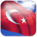 3D Turkey Flag LWP Android