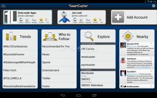 TweetCaster for Twitter Resimleri