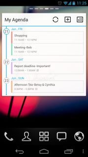 GO Calendar Widget Resimleri