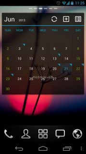 GO Calendar Widget Resimleri