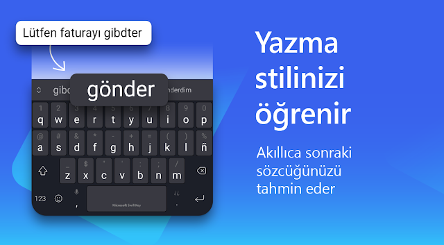 Microsoft SwiftKey Klavye Resimleri