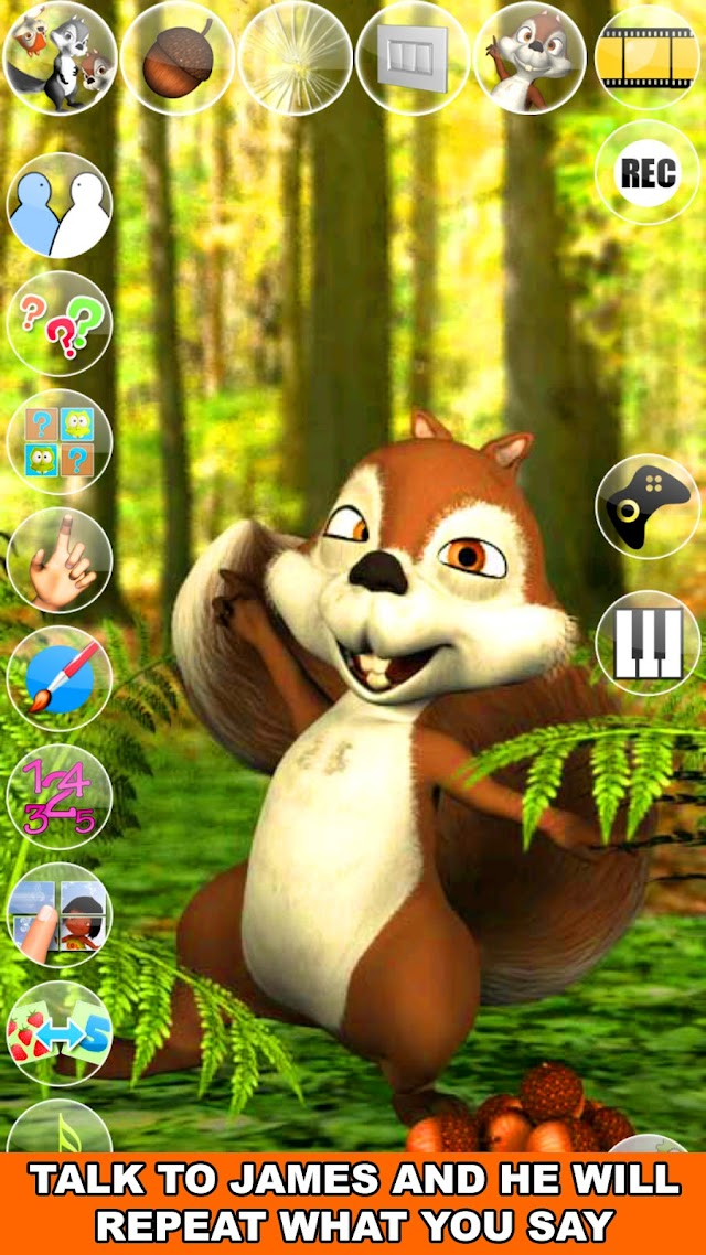 Talking James Squirrel Resimleri