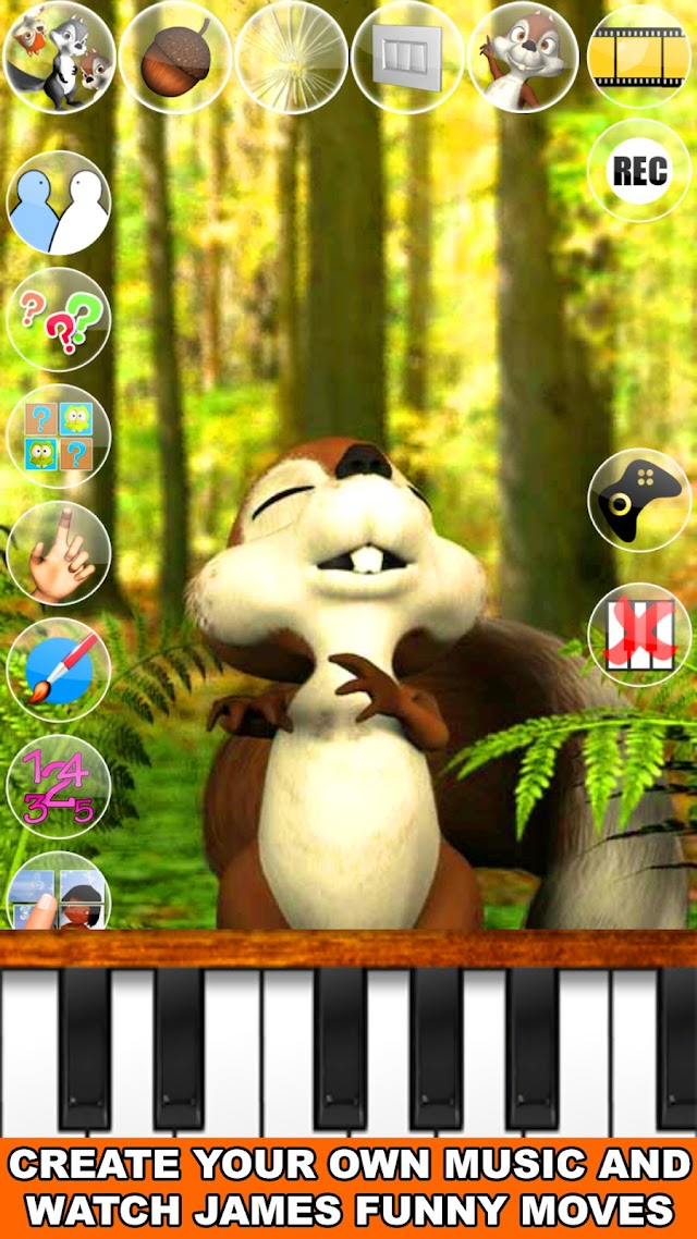 Talking James Squirrel Resimleri