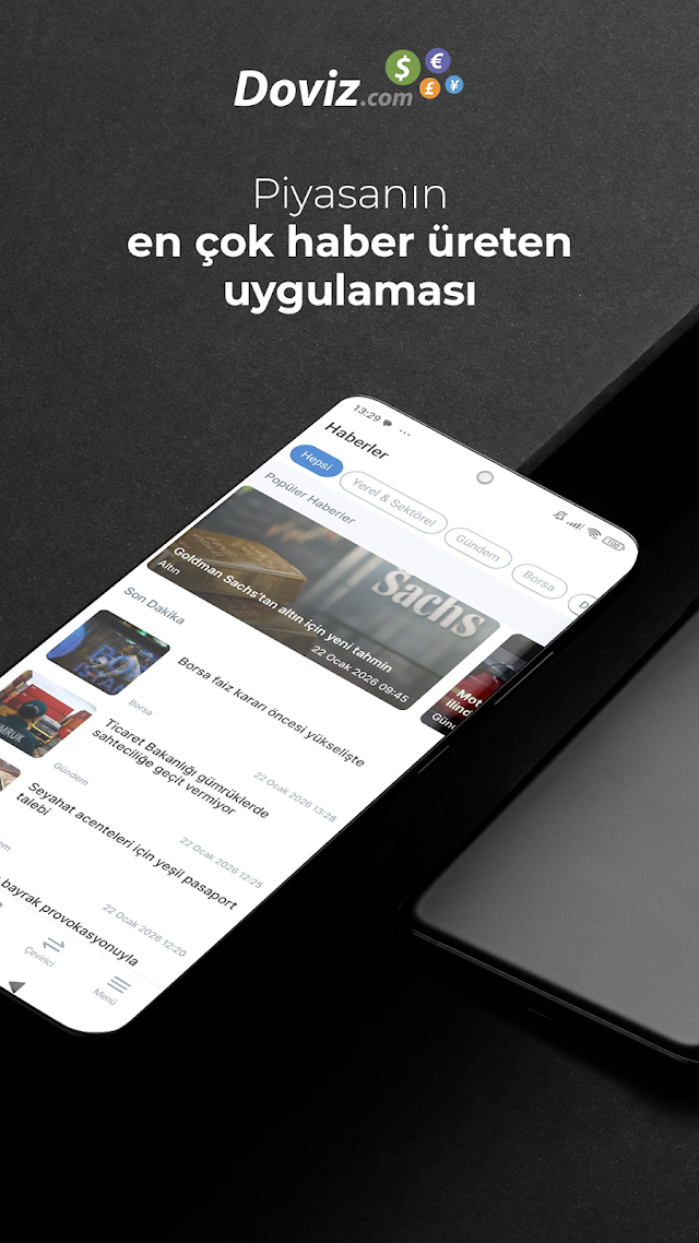 Döviz: Canlı Kur, Altın, Hisse Resimleri