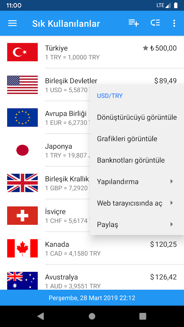 Döviz Kurları - Döviz Çevirici Resimleri