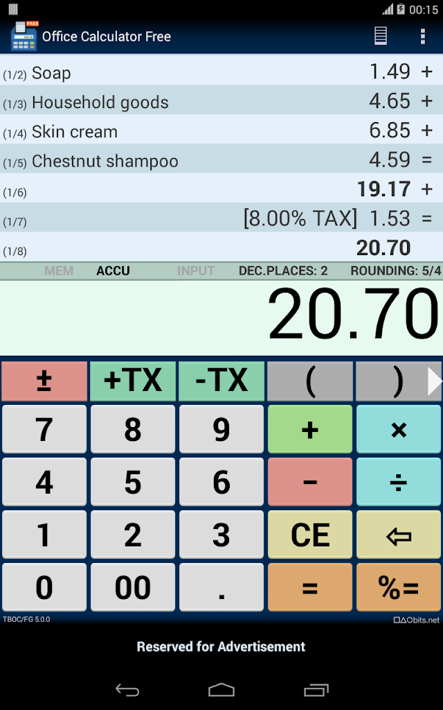 Office Calculator Resimleri