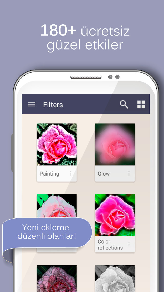 SuperPhoto Etkileri+Filtreler Resimleri