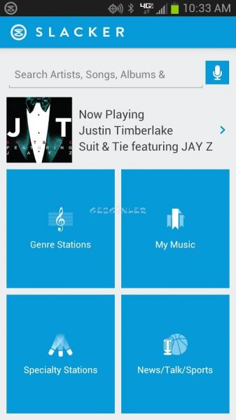 slacker radio red