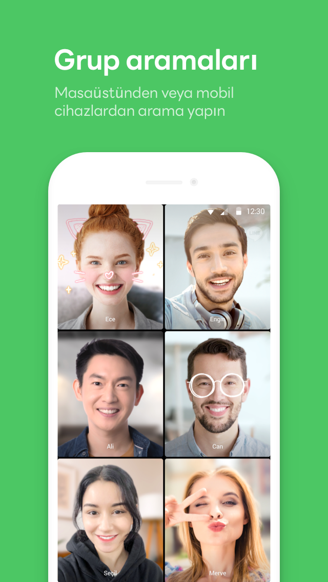 LINE: Arama ve Mesaj Resimleri
