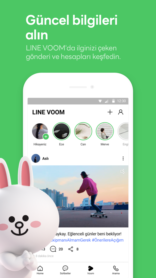 LINE: Arama ve Mesaj Resimleri