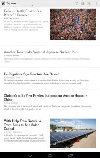 NYTimes app for phone Resimleri