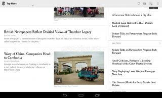 NYTimes app for phone Resimleri