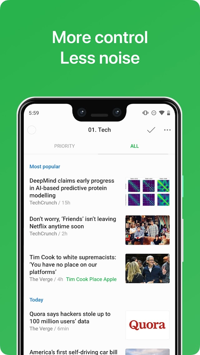 Feedly - Smarter News Reader Resimleri