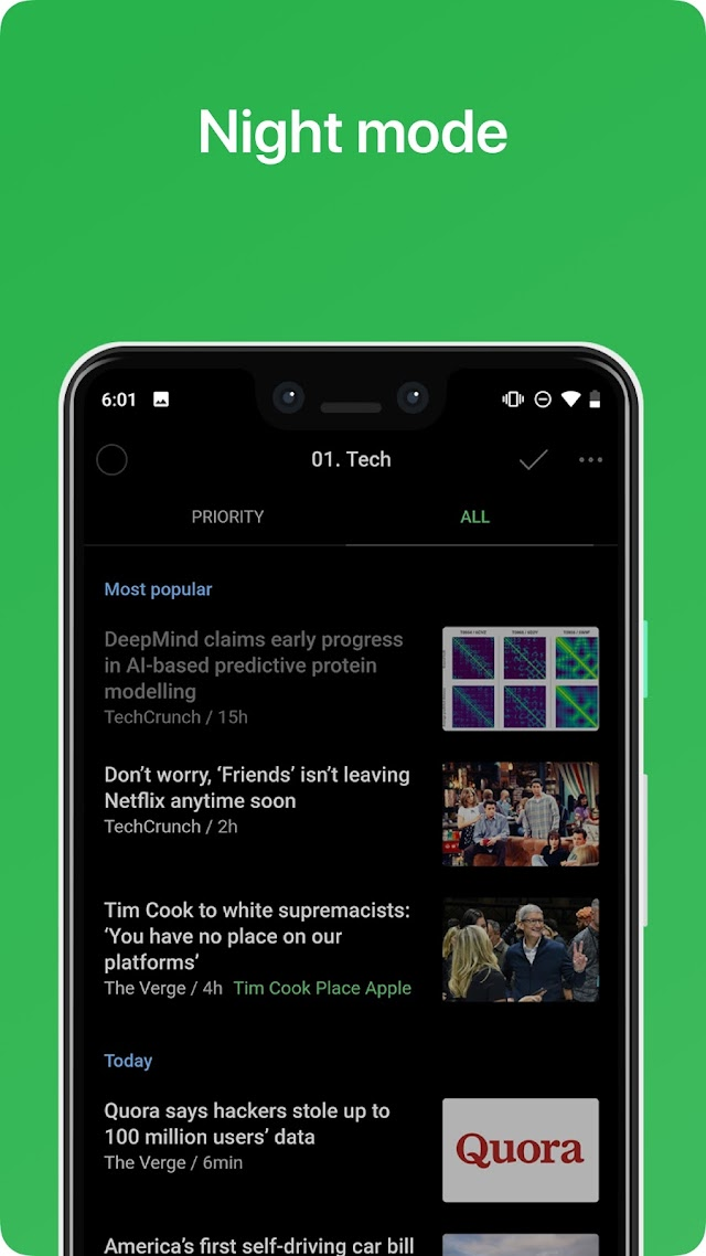 Feedly - Smarter News Reader Resimleri