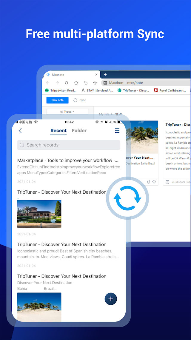 Maxthon browser Resimleri