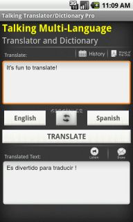 Talking Translator /Dictionary Resimleri