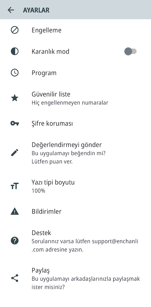 Calls Blacklist - Çağrı Engel Resimleri