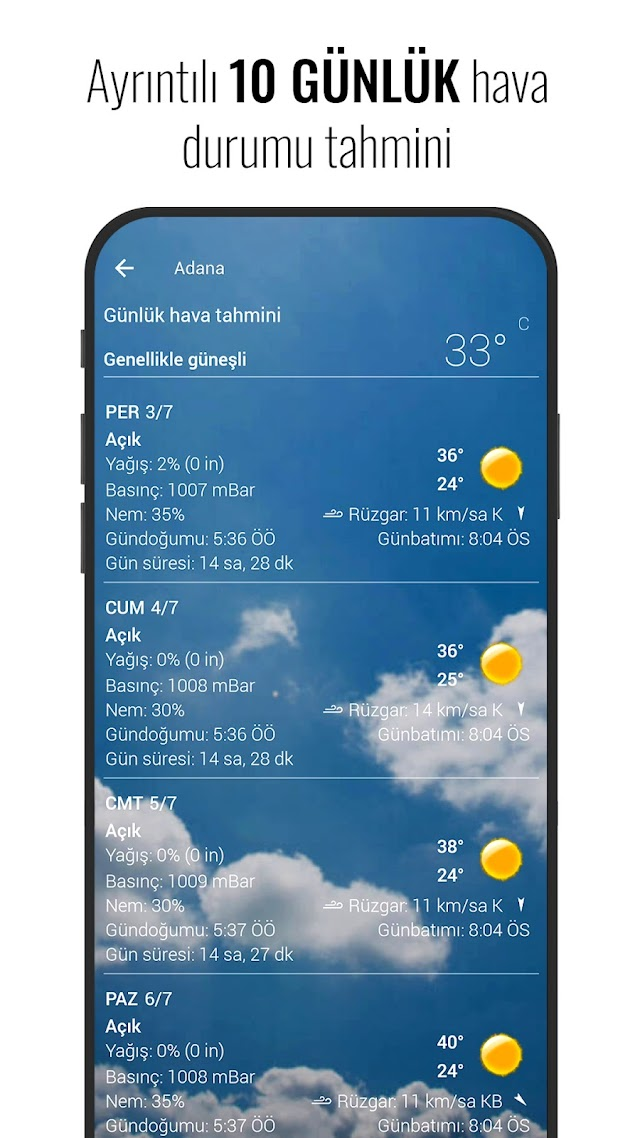 3D Flip Clock & Weather Resimleri