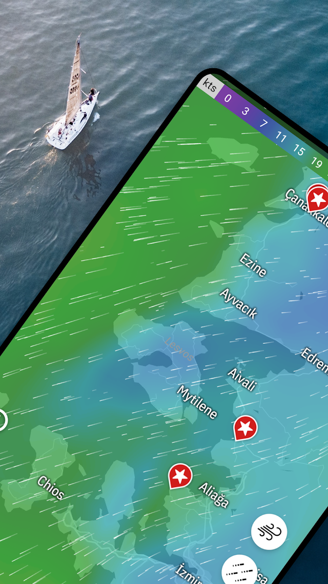 Windfinder: Rüzgar ve hava Resimleri