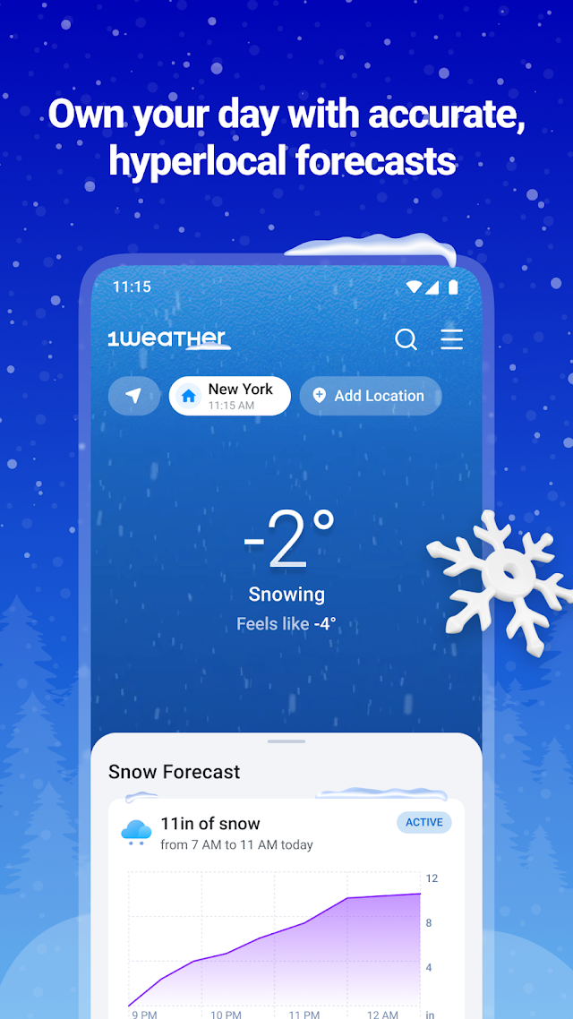 1Weather: Forecast & Radar Resimleri
