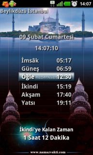 Namaz Vakitleri - Prayer Times Resimleri